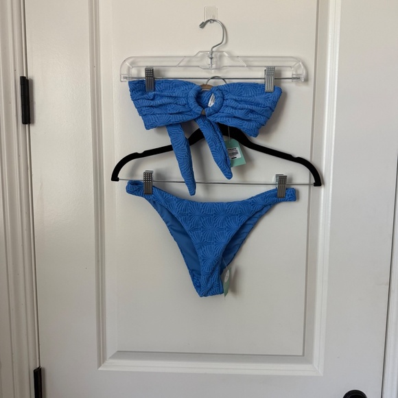 Full Tilt- 2 piece blue bikini. New with tags attached. Super cute! - Picture 4 of 10